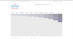 Desktop Screenshot of croatan.org